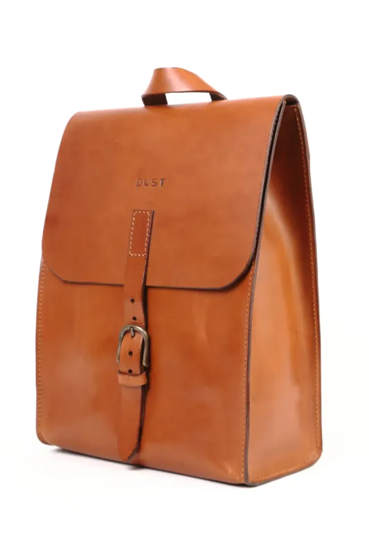 Leather Backpack Mod 120 Cuoio Brown sold by Ivalo.com