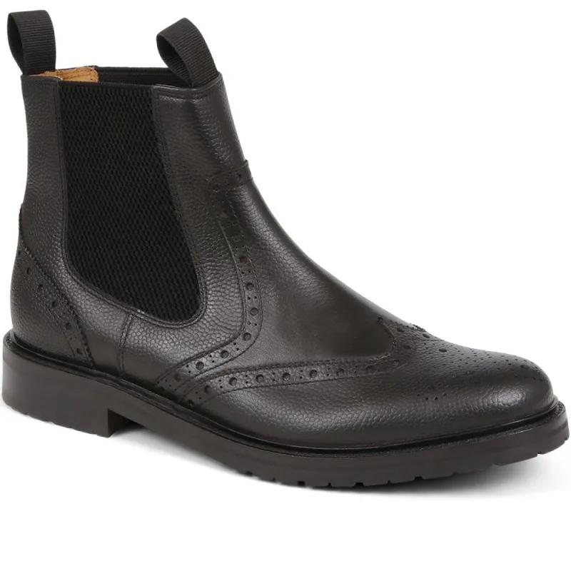 Desborough Leather Chelsea Boots - DESBOROUGH2 / 324 340 sold by Jones Bootmaker