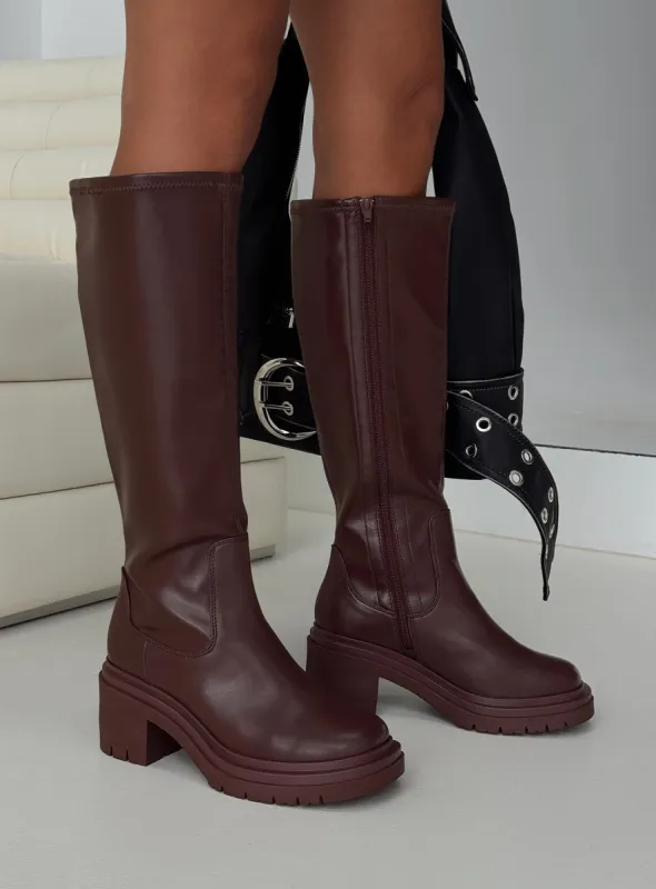 Hardy Boots Brown sold by Princess Polly