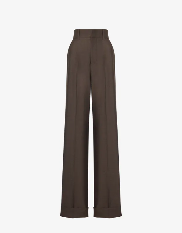Pantalone ampio in fresco di misto lana
 sold by Philosophy di Lorenzo Serafini