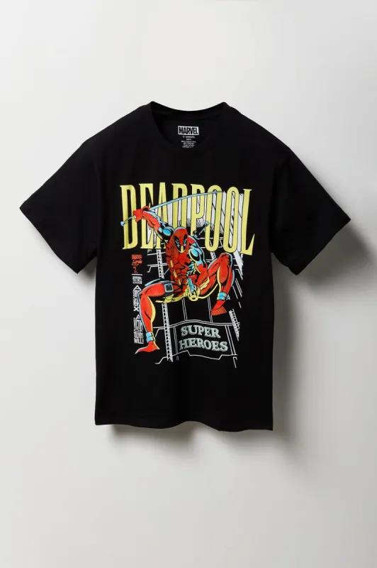 Deadpool Graphic T-Shirt sold by Urban Planet