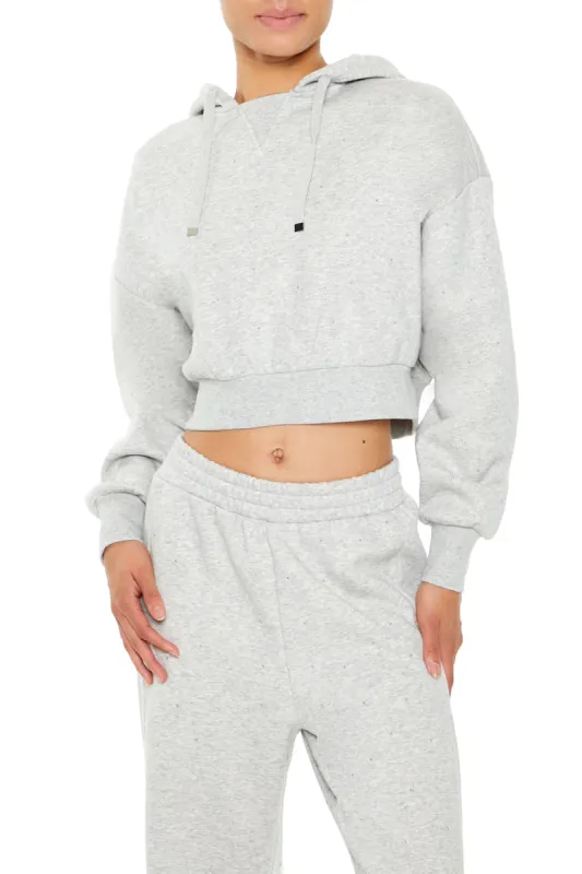 Active Fleece Cropped Hoodie sold by Urban Planet