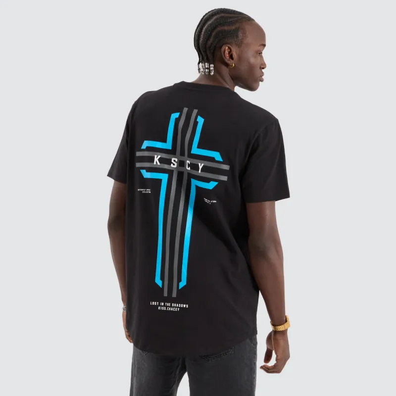 Zest Ride Dual Curved Tee Jet Black sold by Neverland