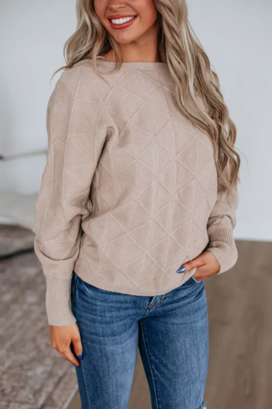 Dyona Knit Sweater sold by Wild Oak Boutique