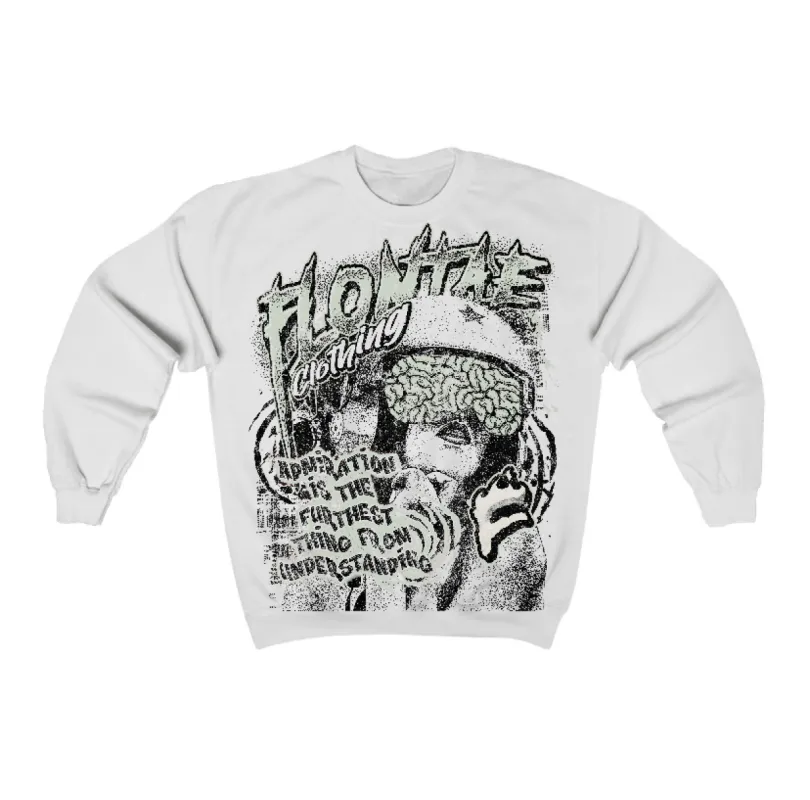 Seafoam 4s Flontae Sweatshirt Understand Graphic sold by Flontae Clothing