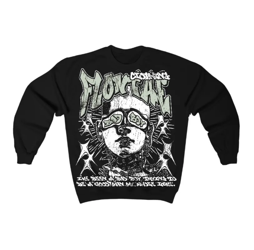 Seafoam 4s Flontae Sweatshirt Be Good Graphic sold by Flontae Clothing