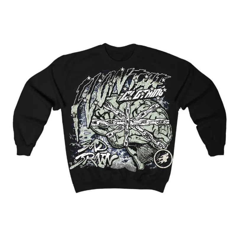 Seafoam 4s Flontae Sweatshirt Bad Brain Graphic sold by Flontae Clothing