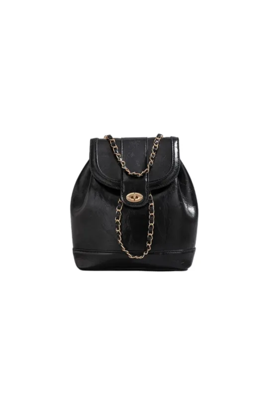 'Emilia' Oiled Leather Crossbody Bag sold by Goodnight Macaroon