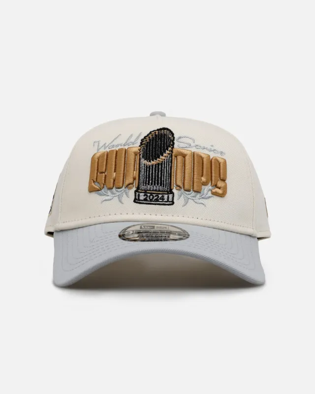 New Era Los Angeles Dodgers '24 Champs' Parade 9FORTY A-Frame Snapback Chrome sold by Culture Kings