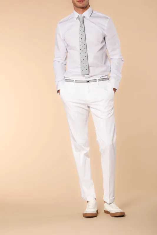 New York Summer men's chino pants in cotton twill regular fit sold by Mason's