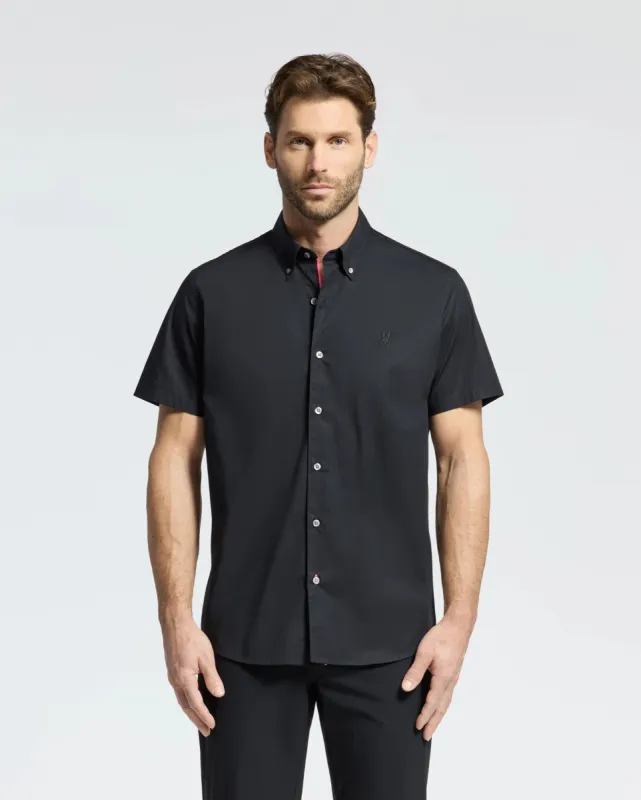 MENS GABRIEL SHORT SLEEVE SHIRT - B6Q351F200 sold by Psycho Bunny