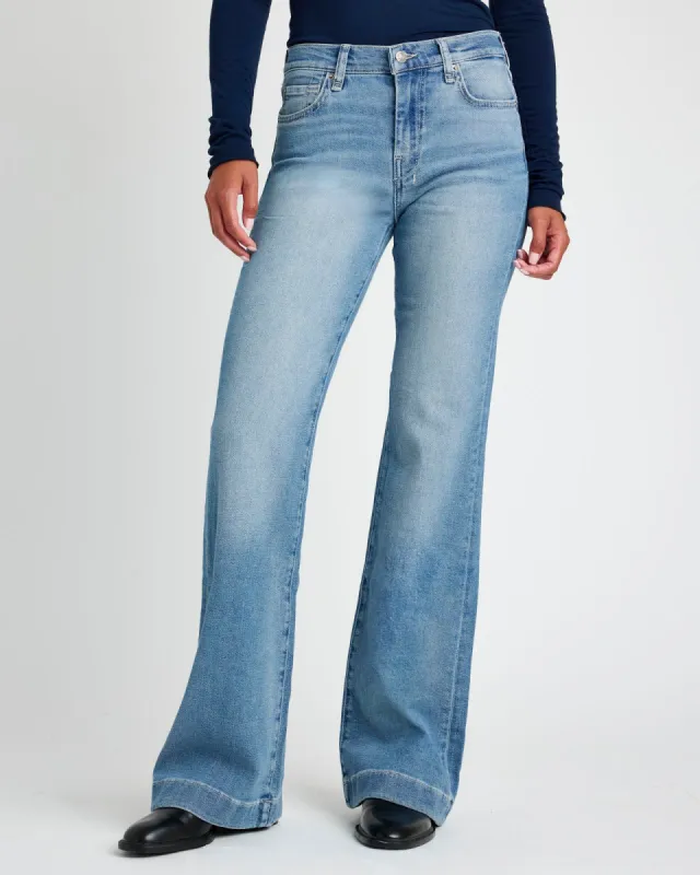 Dark Wash Trouser Jean sold by Splendid