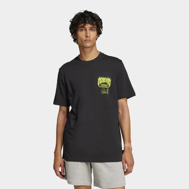 adidas Q12 TS Death T-Shirt / Black sold by JD Sports