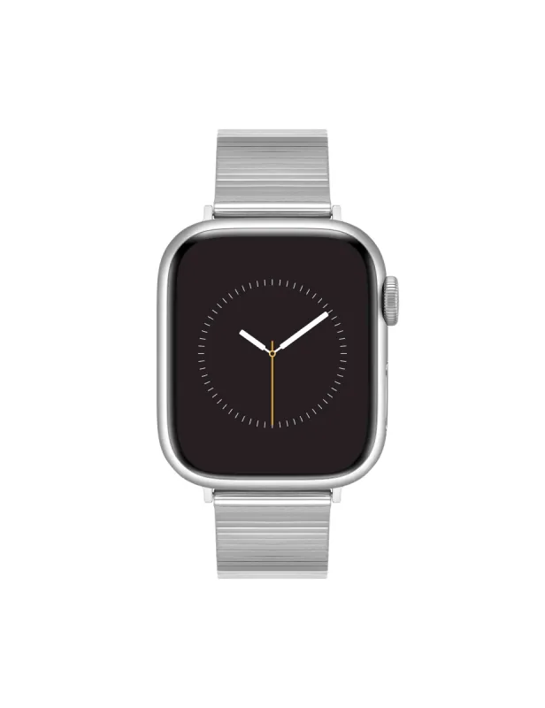 Sleek Stainless Steel Bar Link Band for Apple Watch® sold by Anne Klein