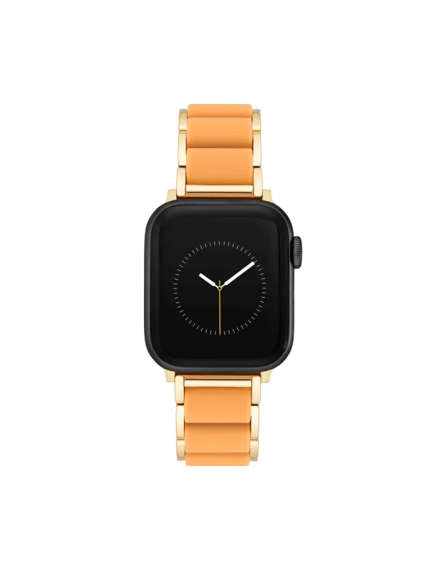 Rubberized Link Bracelet Band for Apple Watch® sold by Anne Klein