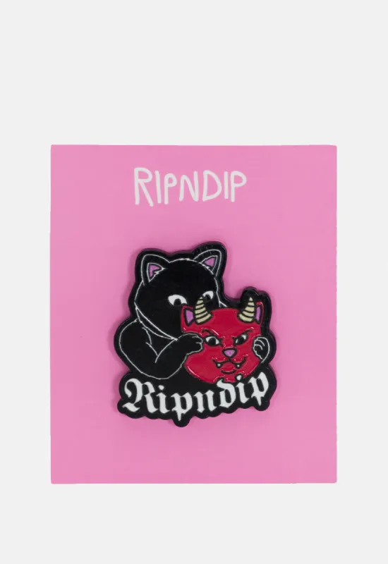 Masked Jerm Pin sold by Damaged Society