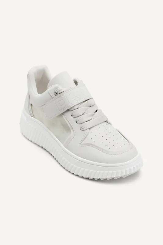 LOAMI LACE UP PLATFORM SNEAKER sold by DKNY