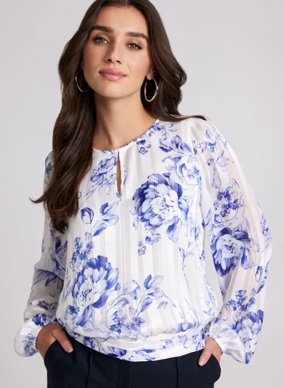 Floral Print Blouse sold by Laura