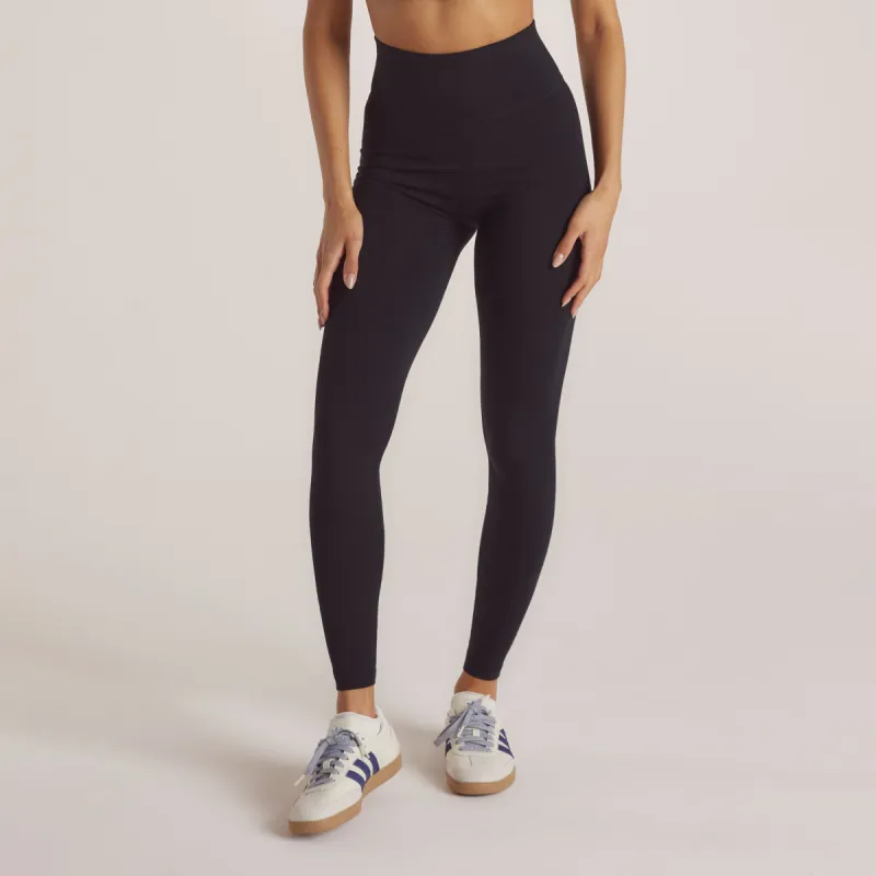 Cotton Blend Leggings - Black sold by Lounge Underwear