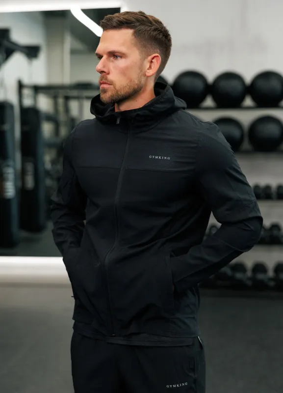 Gym King Hex Hood - Black/Fossil Grey sold by The Gym King