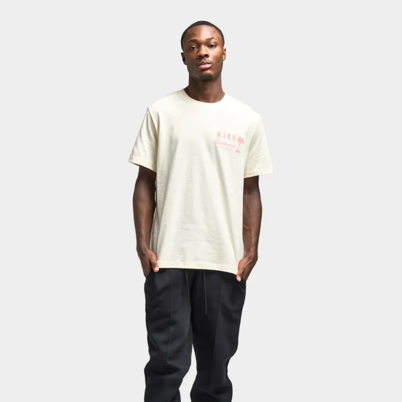 Nike Sportswear T-Shirt Sweet Coconut Milk / Denim Turq sold by JD Sports