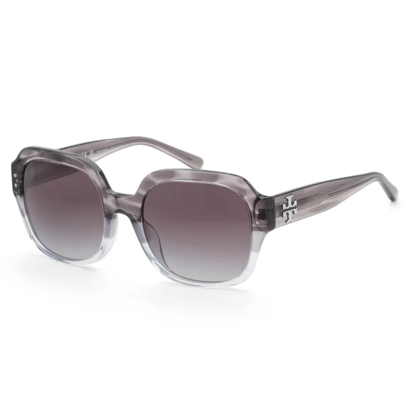 Tory Burch Women's 56mm Grey Gradient Sunglasses TY7143U-17858G-56 sold by Ruumur