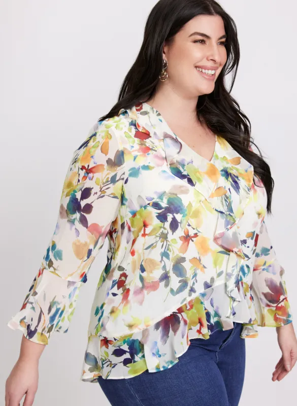 Floral Print Blouse sold by Laura