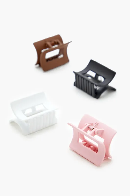 Cutout Claw Hair Clip Set (4 Pcs) sold by Urban Planet