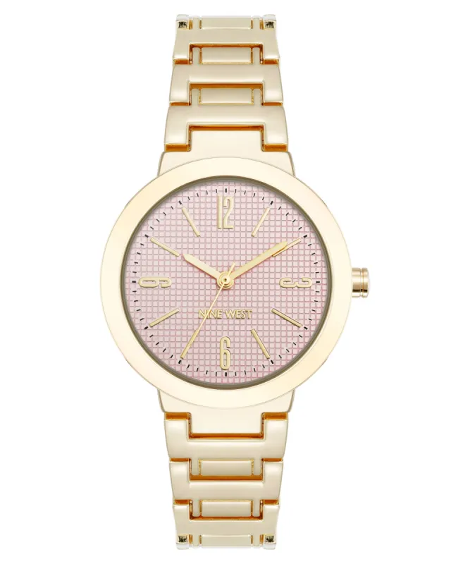 Grid-Textured Dial Watch sold by Nine West