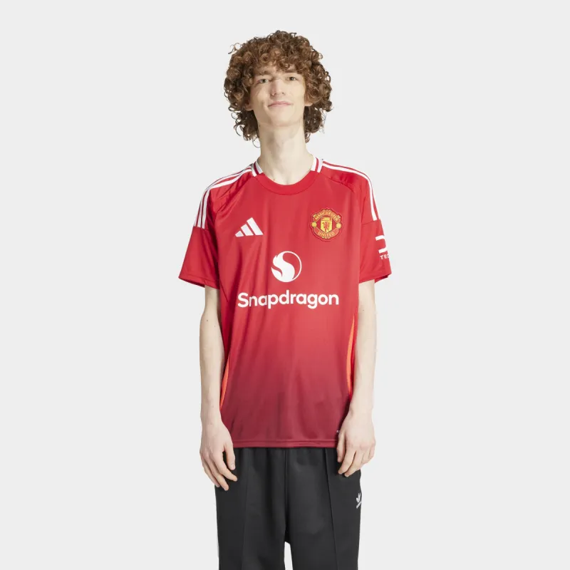 adidas Manchester United 24/25 Home Jersey / MUFC Red sold by JD Sports