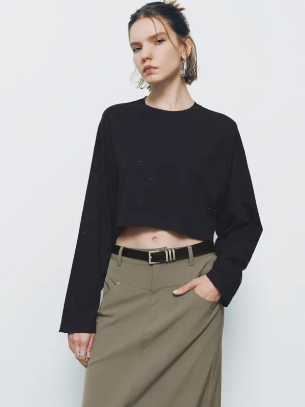 Cropped Loose T-Shirts sold by Urban Revivo