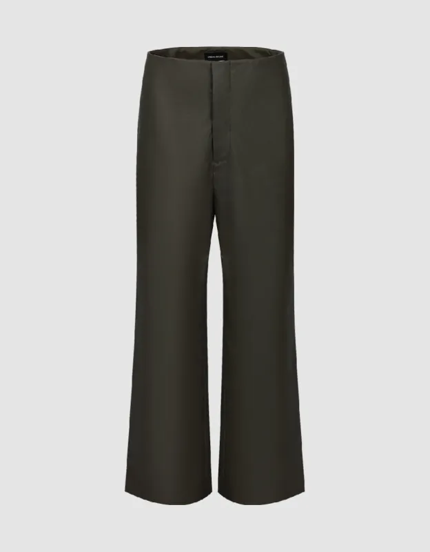 Loose Straight Pants sold by Urban Revivo