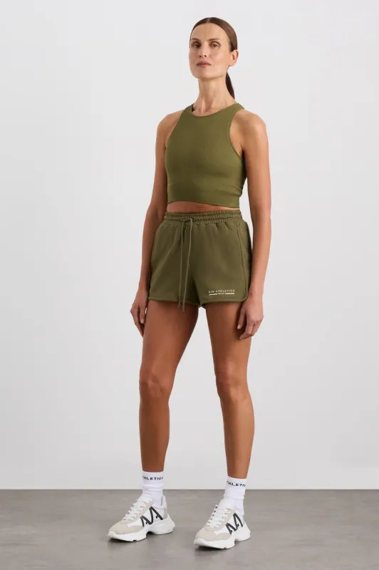 Panelled Terry Short 616 sold by Aje