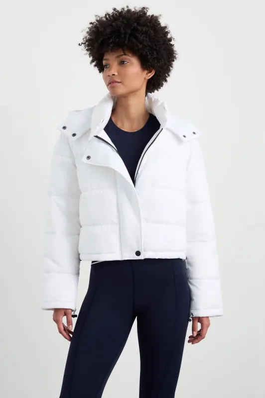 Hooded Puffer Jacket 711 sold by Aje