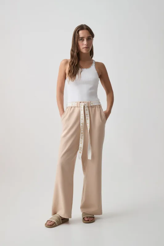 Logo Belted Pant 512 sold by Aje