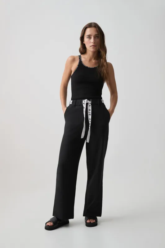 Logo Belted Pant 512 sold by Aje