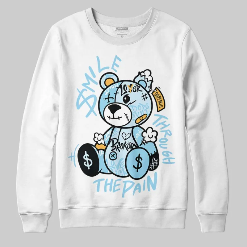 Knu Stack Vintage Dream Blue DopeSkill Sweatshirt Smile Through The Pain Graphic sold by DopeSkill