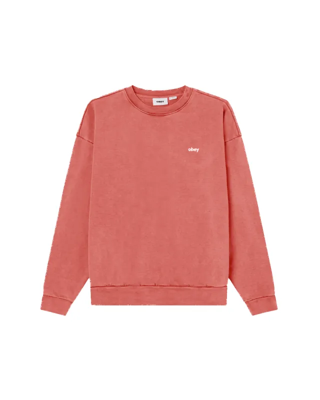 LOWERCASE PIGMENT CREWNECK sold by Obey