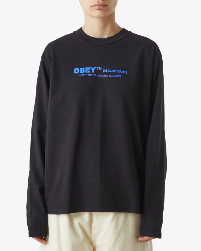 PEACEMAKER MILA PIGMENT LS T-SHIRT sold by Obey