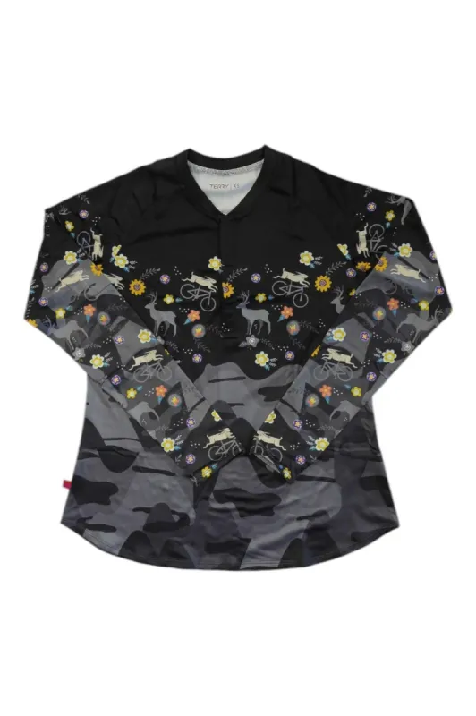 Terry Womens Henley Jersey sold by Out&Back Outdoor