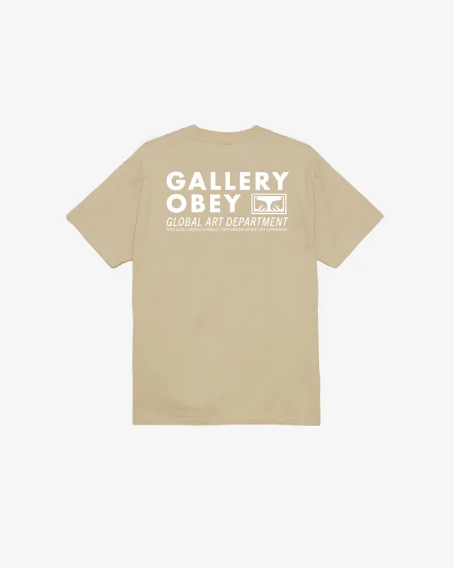 GLOBAL ART DEPARTMENT CLASSIC T-SHIRT sold by Obey