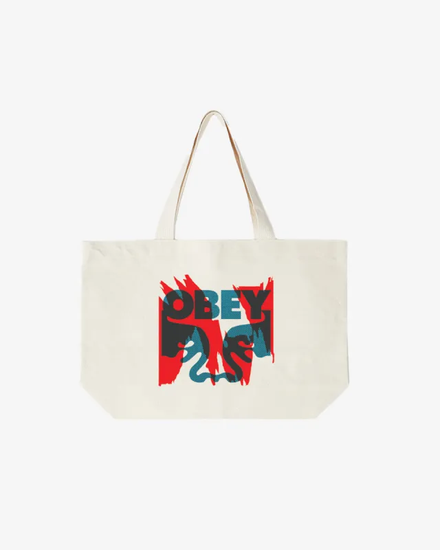 TORN POSTERS ICON TOTE sold by Obey