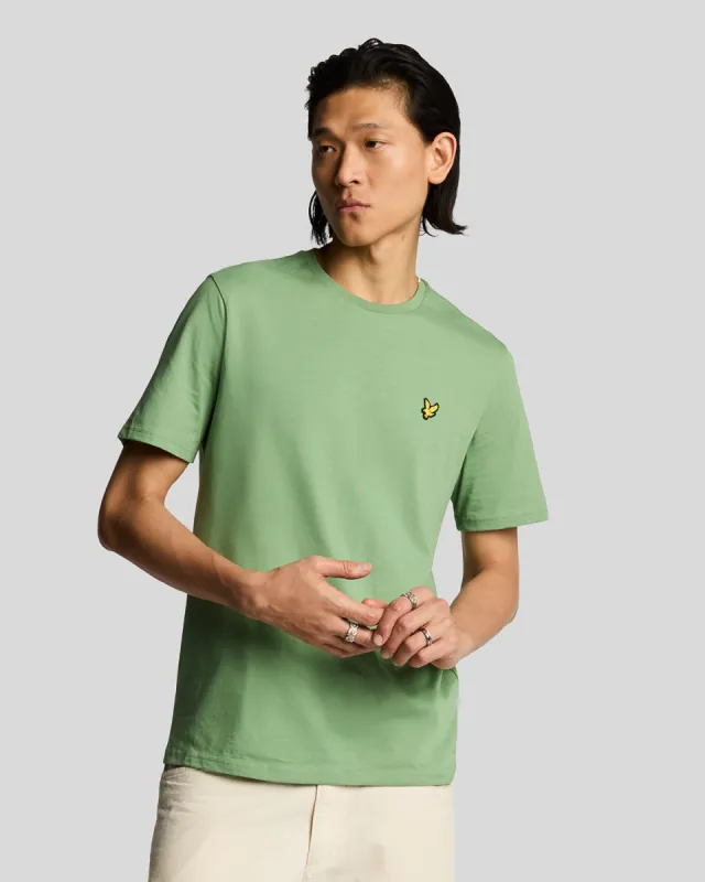Cotton Crew Neck T-Shirt sold by Lyle & Scott