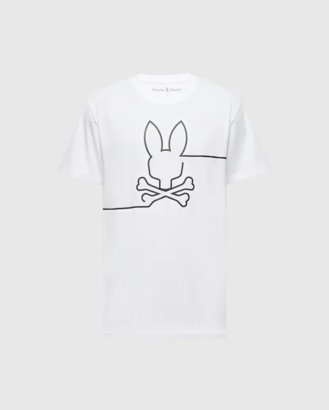MENS CHESTER GRAPHIC TEE - B6U022D200 sold by Psycho Bunny