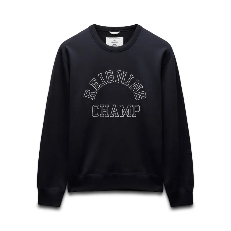 Midweight Terry Arch Logo Standard Crewneck sold by Reigning Champ