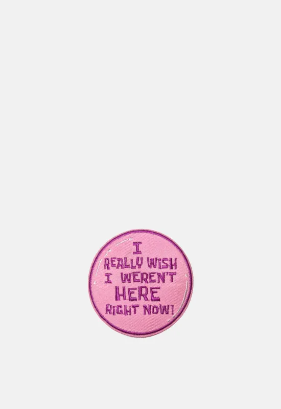Wish I Weren't Here Patch sold by Damaged Society