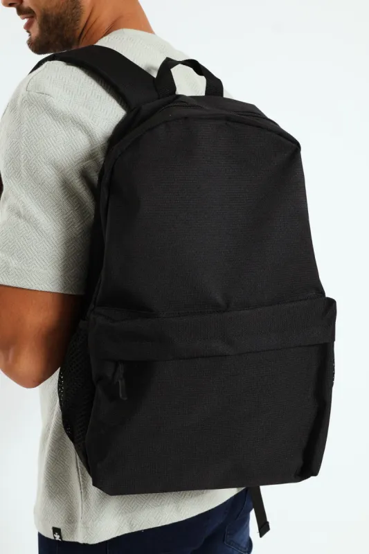 Regular Backpack - Black sold by Edgars
