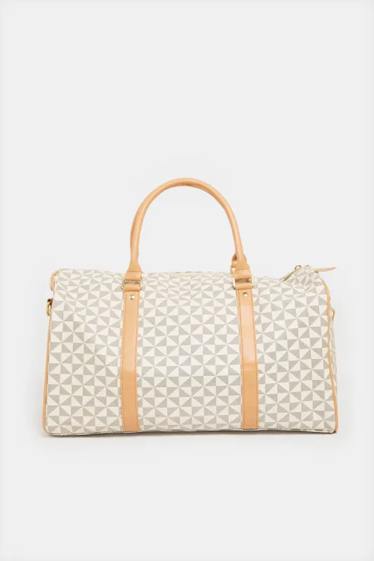 Beige Duffle Bag sold by Redtag