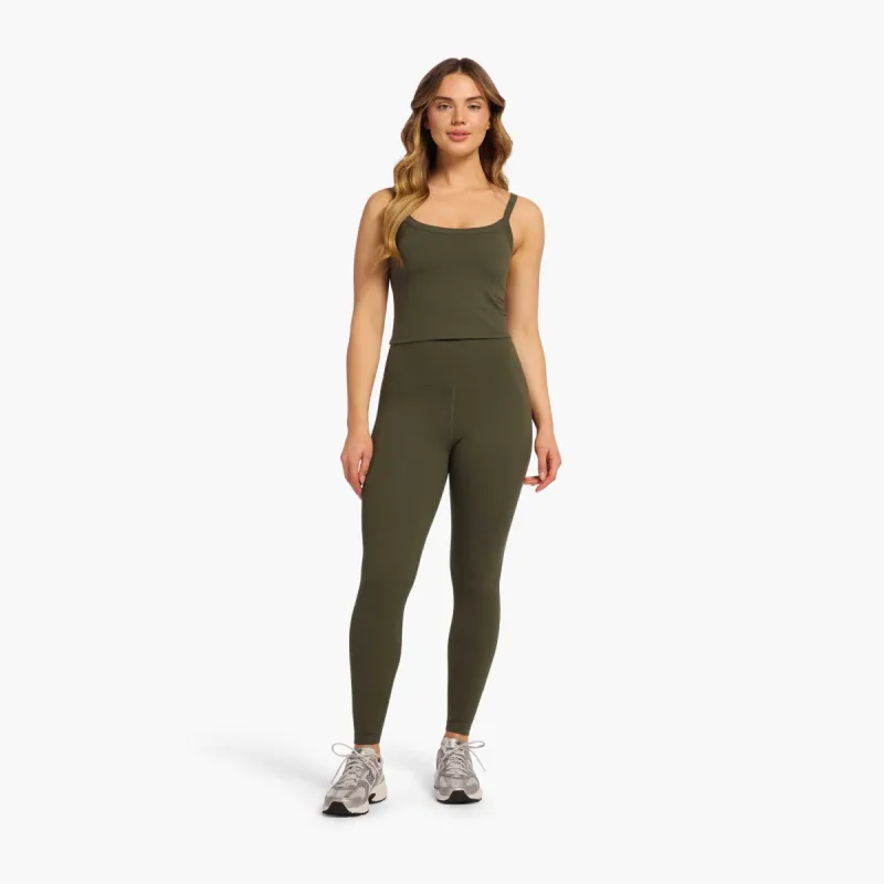 High-Waist Elevate Legging | Olive sold by nuuds