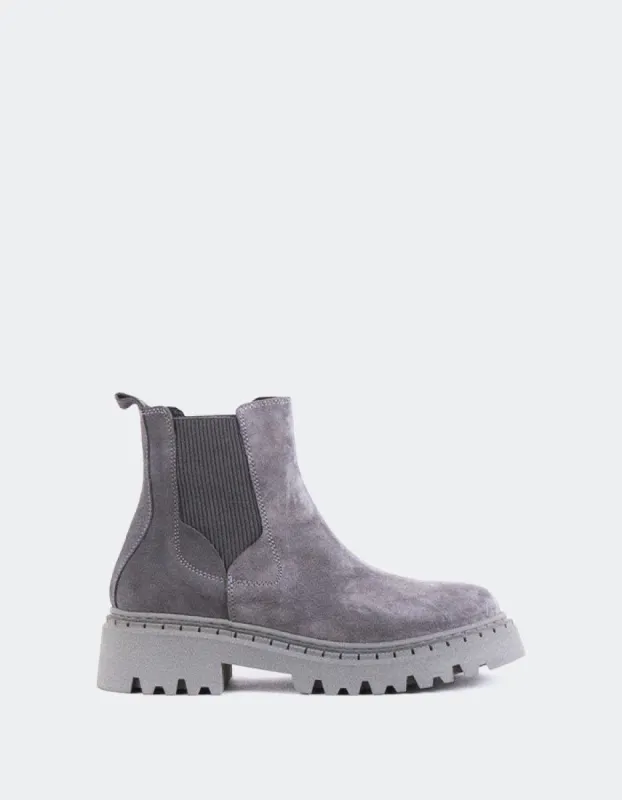 Hayes Grey Suede sold by L'Intervalle